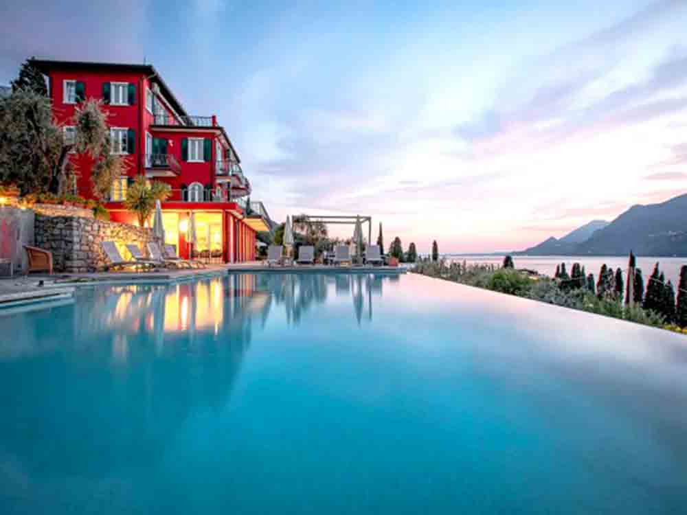 Malcesine am Gardasee, inspirierender Urlaub in der Villa der Kunst
