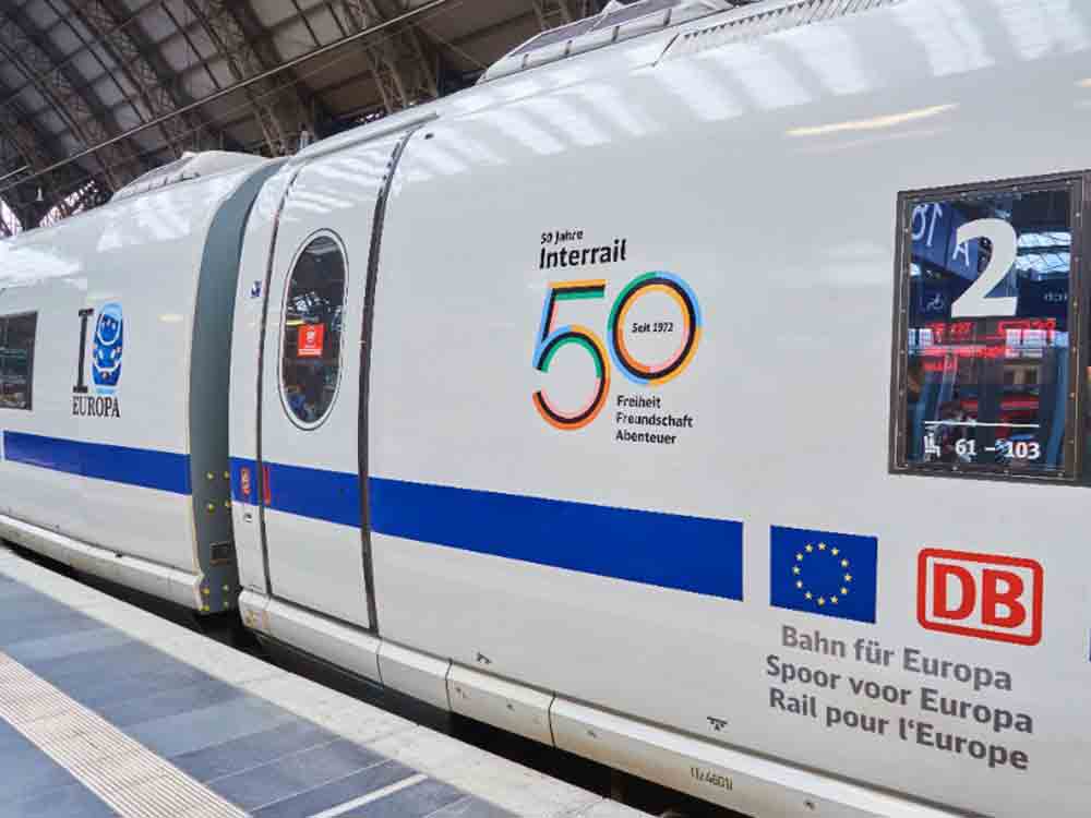 50 Jahre Interrail, zum Jubiläum 50 Prozent Rabatt