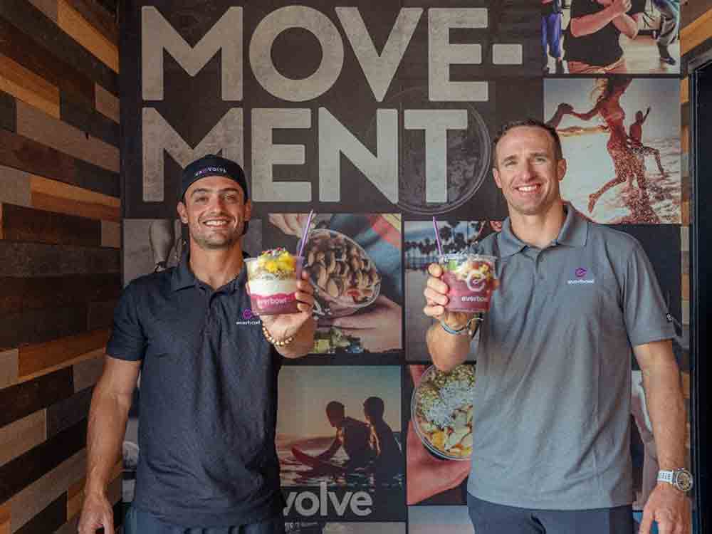 Drew Brees Doubles Down on Everbowl Franchise Investment, Super Bowl MVP Partners Up to Open 85 Restaurants in South and Midwest