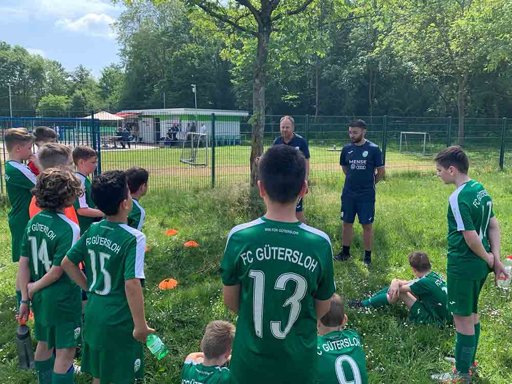 Gütersloh, Fußball, FC Gütersloh, FCG Jugend, die D 1 Junioren gewinnen die Meisterschaft in der Kreisliga A