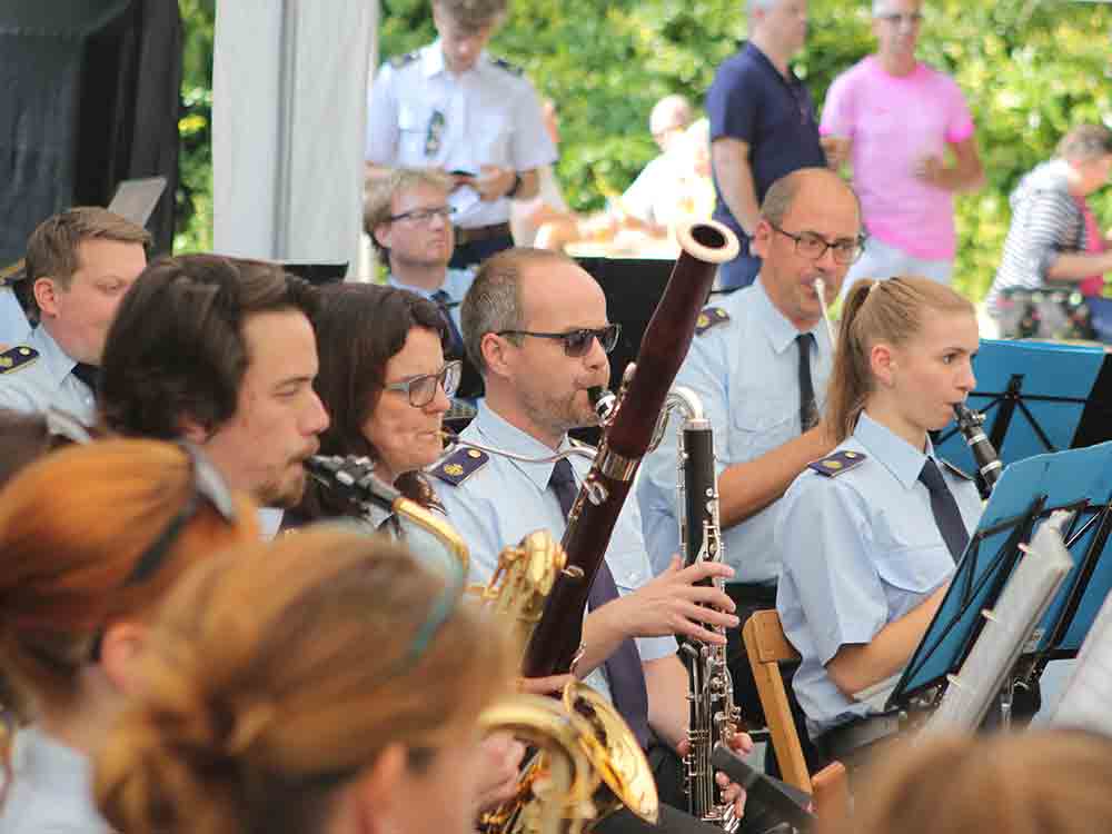 Gütersloh, Jugendmusikkorps und Musikverein Avenwedde, Fronleichnamskonzert am 16. Juni 2022