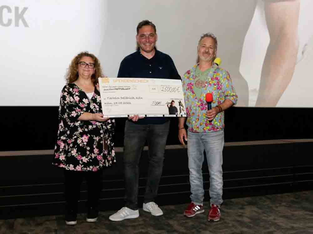 »Dog – das Glück hat vier Pfoten«, erfolgreiches Charity Screening für das Tierheim Dellbrück im Cinedom Köln