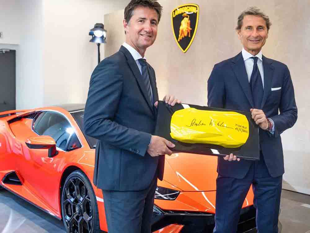 Lamborghini Monaco präsentiert einen neuen Showroom, offizielle Eröffnung im Fürstentum Monaco