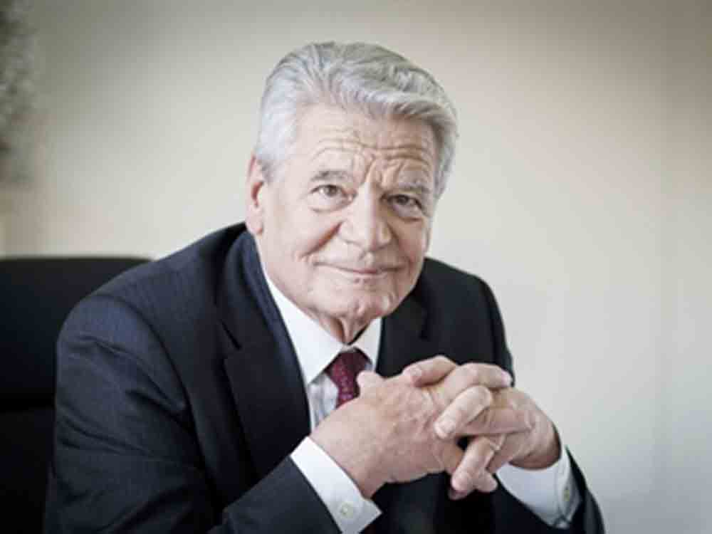 Keine Toleranz für Intoleranz, Lesung mit Alt Bundespräsident Joachim Gauck im Tagungs und Kongresszentrum Bad Sassendorf