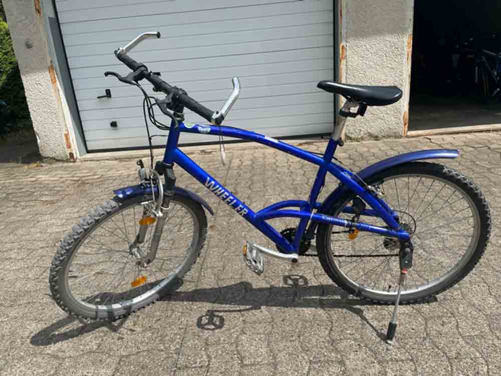 Polizei Gütersloh, Fahrrad in Steinhagen sichergestellt, Eigentümer gesucht