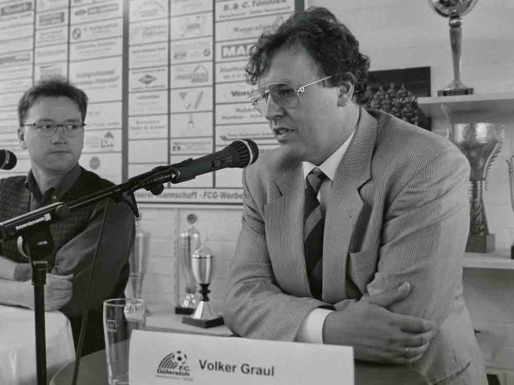 Gütersloh, Trauer um ehemaligen FCG Manager und Spieler, Volker Graul mit 69 Jahren gestorben