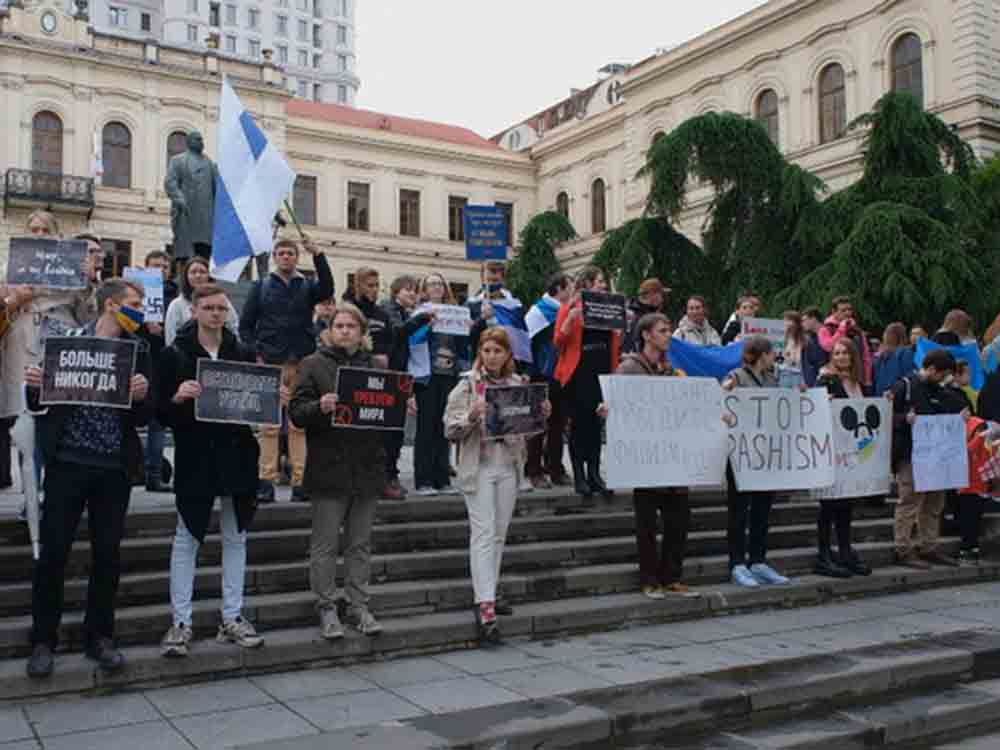 »auslandsjournal« im ZDF über junge Russen im Widerstand