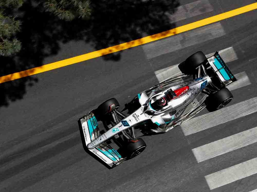 Mercedes AMG Petronas Formula One Team, Großer Preis von Monaco 2022, Freitag