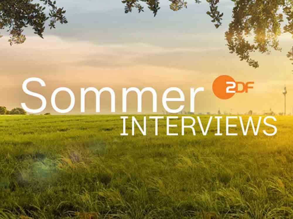 Die Sommerinterviews von »Berlin direkt« sind vom 3. Juli bis zum 4. September 2022, sonntags 19.10 Uhr, im ZDF zu sehen