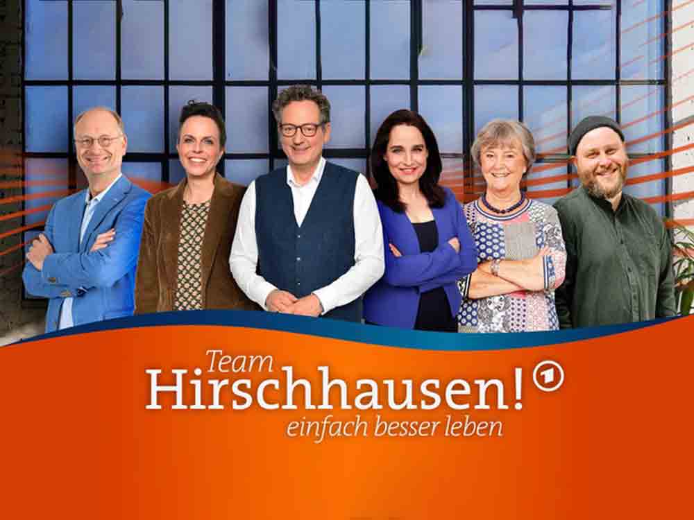 »Team Hirschhausen! Einfach besser leben«, 14 Folgen ab 25. Juli 2022, montags bis freitags 15.10 Uhr im Ersten