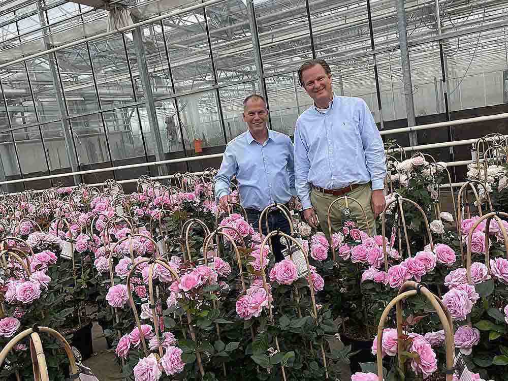 Die Familienunternehmer, Königin der Blumen, Unternehmer besuchen Rosenhof Odendahl in Neuss