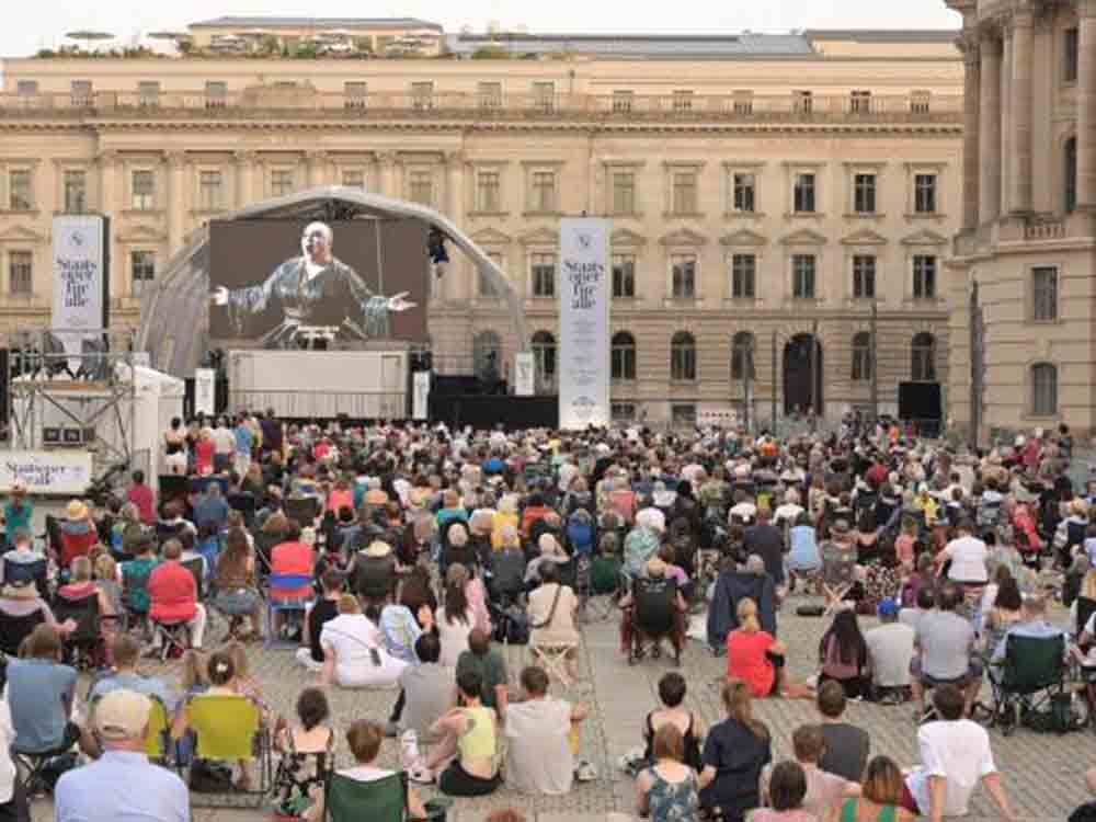 Mehr als 22.000 Besucher bei »Staatsoper für alle« 2022 am 18. und 19. Juni auf dem Bebelplatz