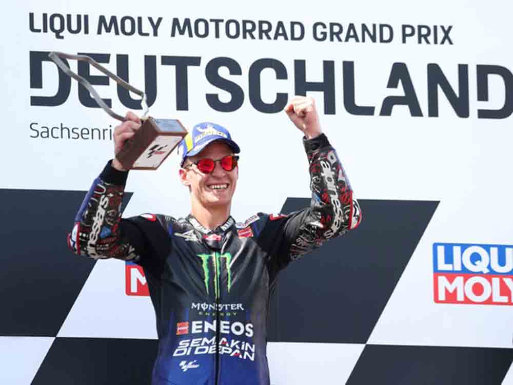 Vor Rekordkulisse, Moto GP Weltmeister Fabio Quartararo krönt sich zum neuen »King of the Ring«
