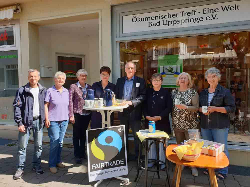 Bad Lippspringe, Arbeitskreis Fairtrade informiert über faire Kaffeeproduktion