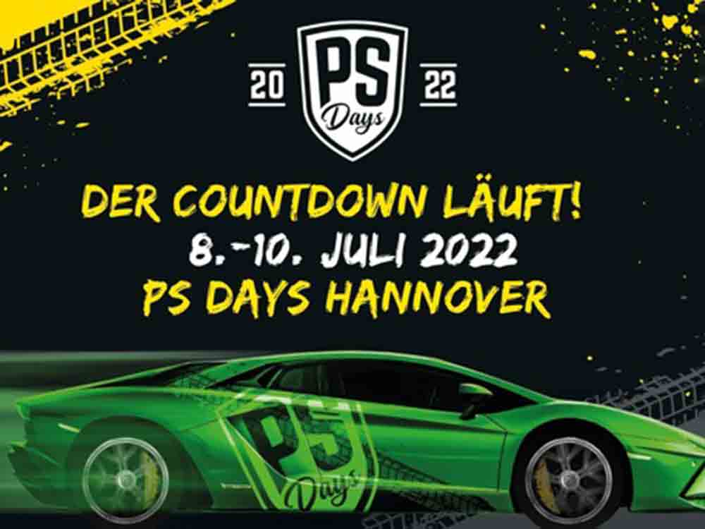 Der Countdown läuft, PS Days 2022 Hannover, 8. bis 10. Juli, »Rasertreff«