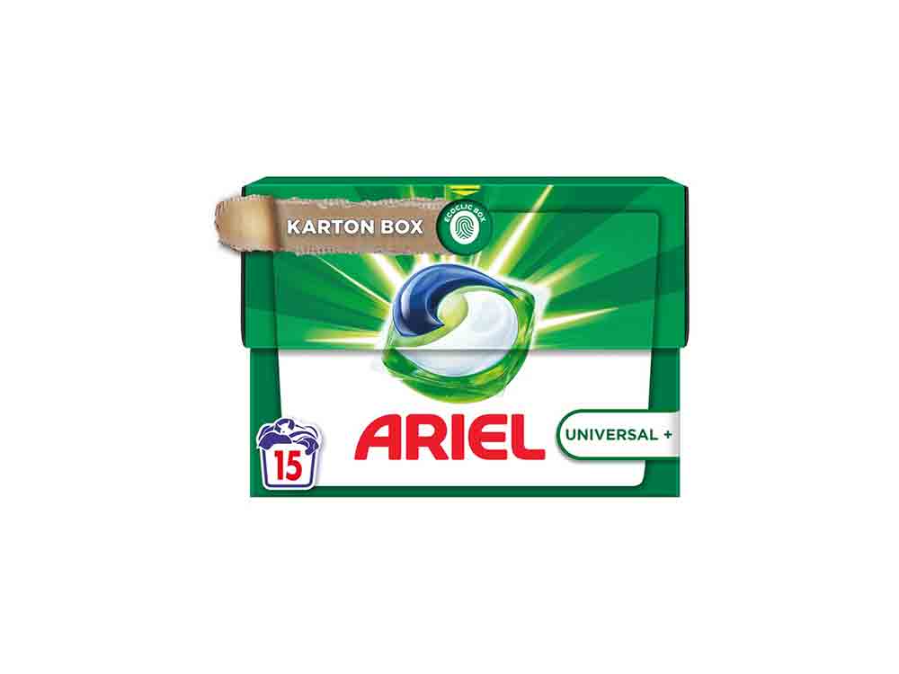 Procter & Gamble, Ariel und Lenor All in 1 Pods jetzt in innovativer Kartonverpackung