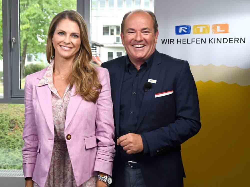 »RTL – wir helfen Kindern« Projektpatin Prinzessin Madeleine von Schweden