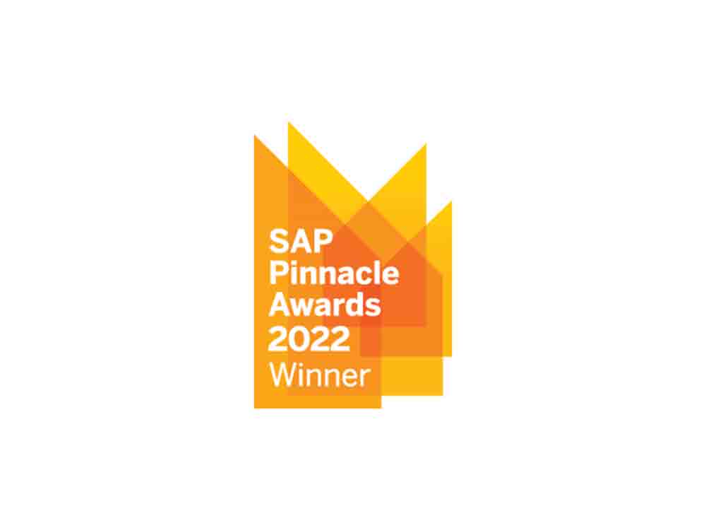 Reply erhält den SAP Pinnacle Award 2022 in der Kategorie Customer Excellence