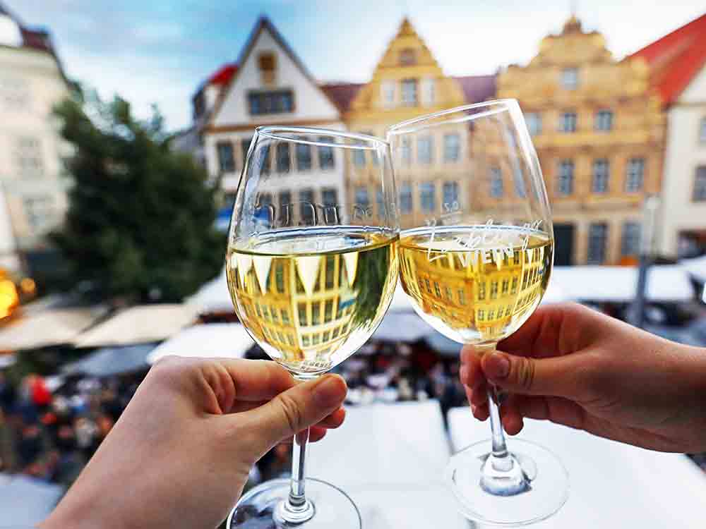 Festtage für Weingenuss, Bielefelder Weinmarkt lädt vom 6. bis zum 11. September 2022 in die Altstadt