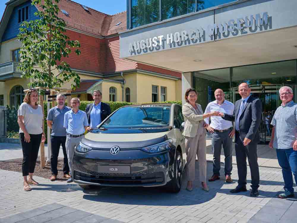 Volkswagen zeigt den ersten gebauten ID.3 im August Horch Museum Zwickau