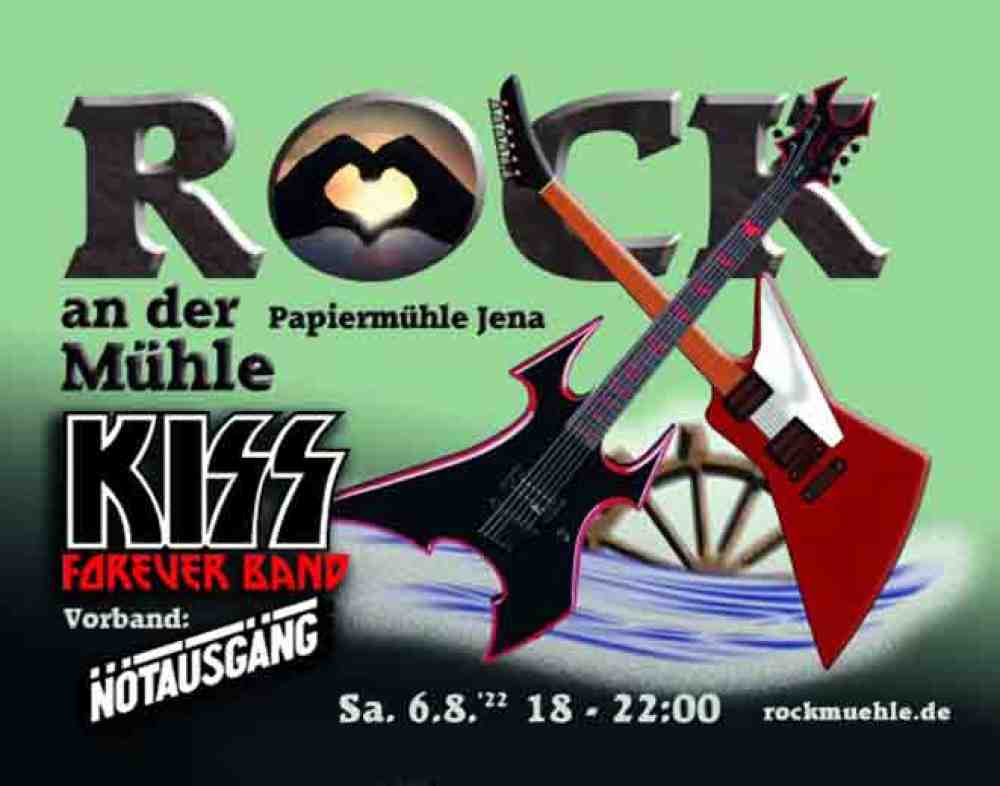 Rock an der Mühle, Treffen der Generationen, Open Air Konzert, 6. August 2022, Jena