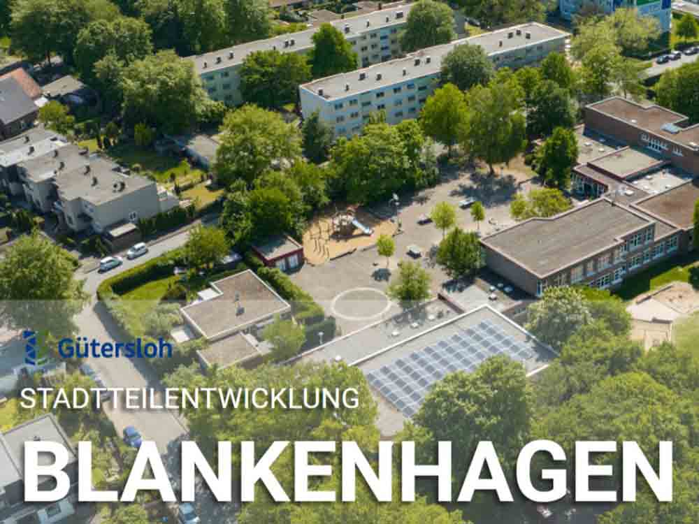 Gütersloh, Blankenhagen im Blickfeld, neue Website informiert über den Stadtentwicklungsprozess im Gütsler Ortsteil
