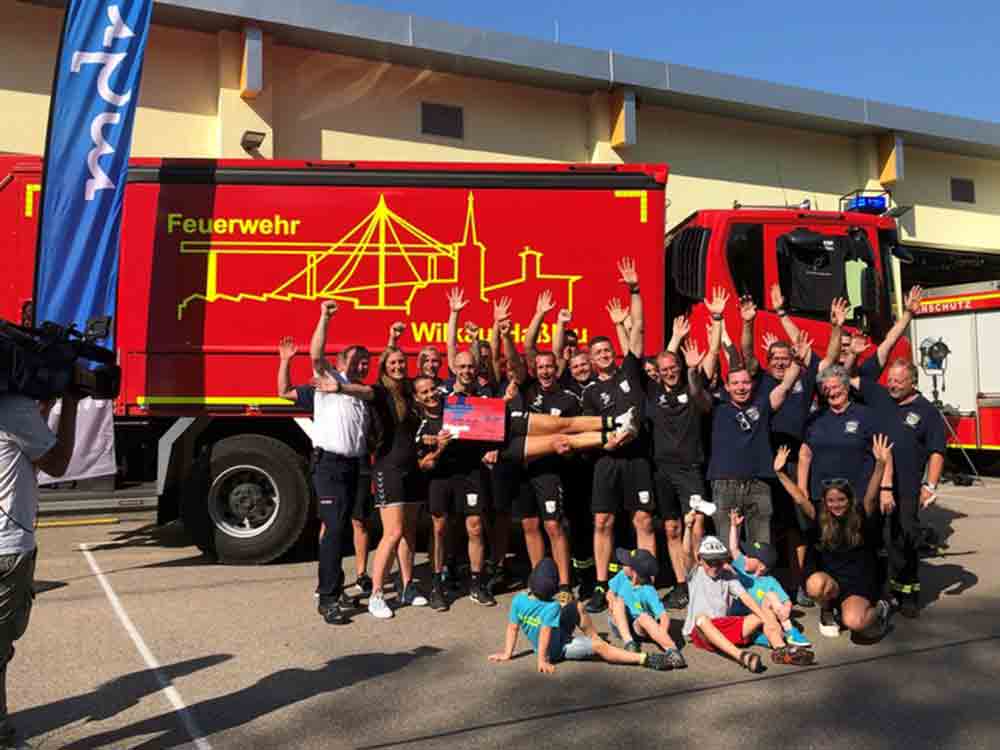 Die fitteste Feuerwehr steht fest, Wilkau Haßlau gewinnt MDR Aktion Fit wie die Feuerwehr