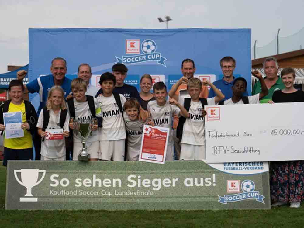 ESV München gewinnt Kaufland Soccer Cup 2022