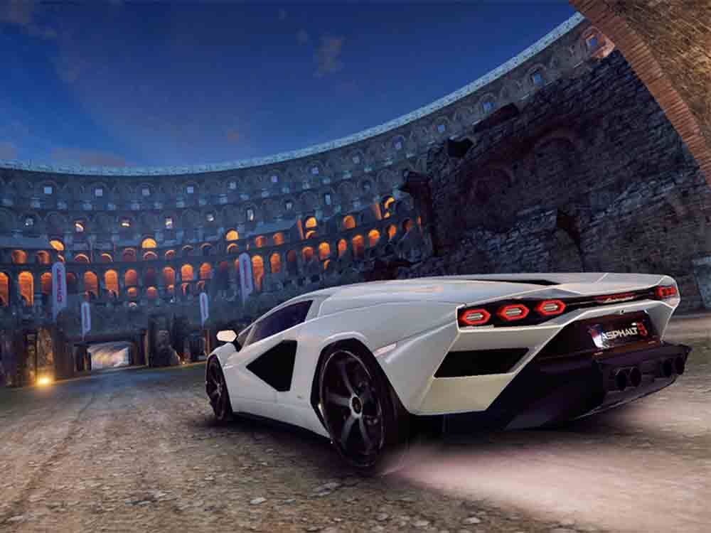 Der limitierte 12 Zylinder Supersportwagen ist der neue Star eines exklusiven Wettbewerbs in dem Gameloft Videospiel