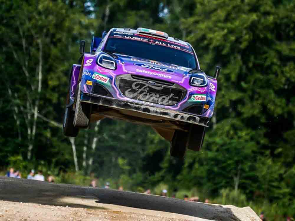 M Sport Ford reist mit 5 Puma Hybrid Rally1 zum Saison Highlight in die Wälder Finnlands
