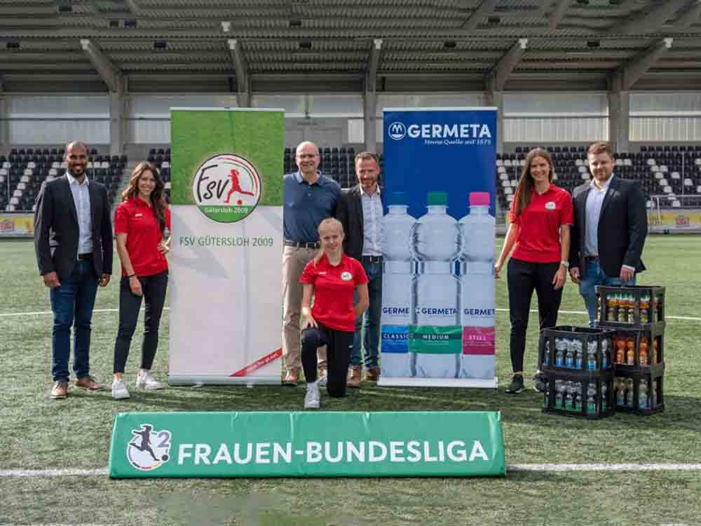 Gütersloh, Fußball, neuer Platin Partner des FSV Gütersloh, Germeta setzt auf die Förderung des Mädchenfußballs und Frauenfußballs