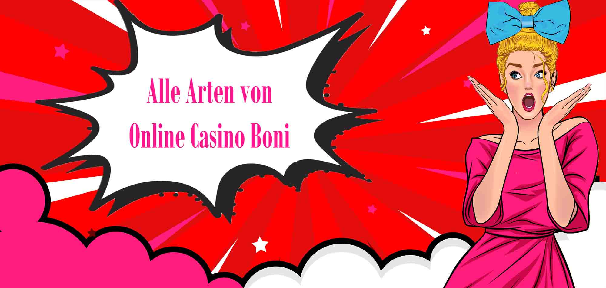 Alle Arten von Online Casino Boni, die Sie kennen sollten