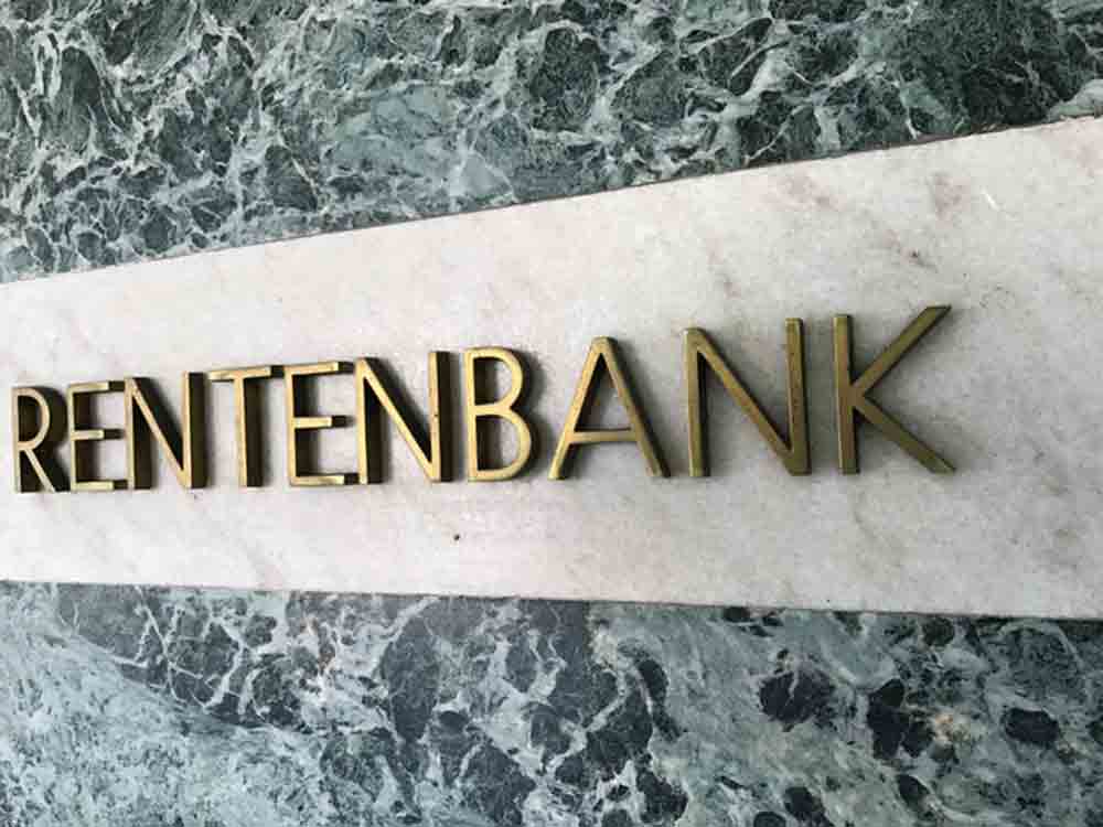 Rentenbank, Neugeschäft mit Programmkrediten im ersten Halbjahr 2022 kräftig gestiegen