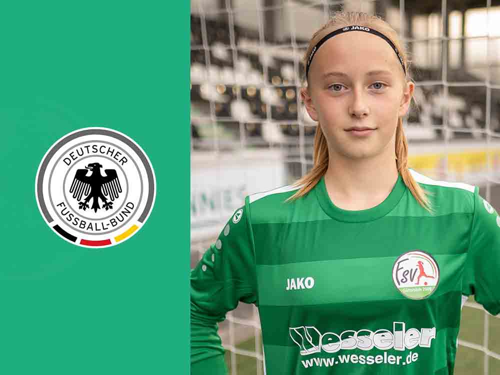 Gütersloh, Fußball, Linna Hermsmeier erhält erneute Berufung zum DFB Torhüterinnen Camp