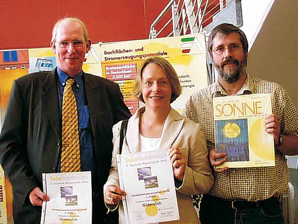Gütersloh macht 1. Platz im Solarwettbewerb 2003, Gütsel Archiv