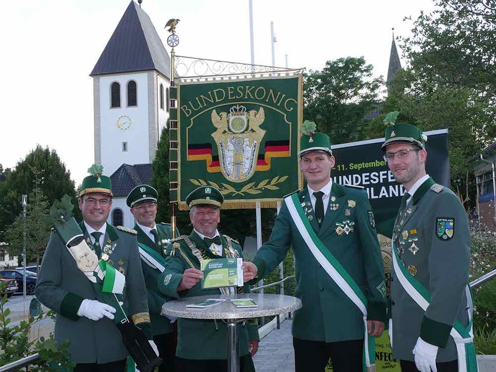 Ostenländer Schützen sind Ausrichter des Bundesfestes vom 9. bis zum 11. September 2022