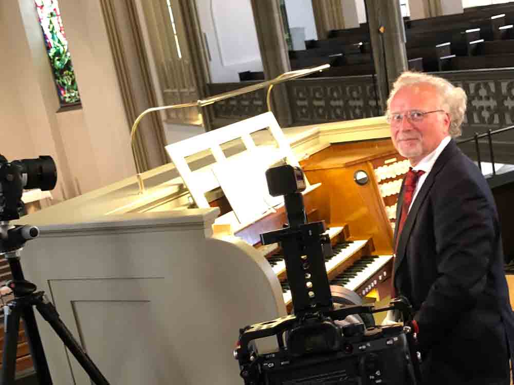 Gütersloh, Kirchenmusikdirektor Sigmund Bothmann feiert sein 30 jähriges Dienstjubiläum, 1. September 2022