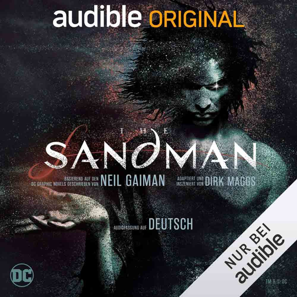 Hörbuch Tipp, The Sandman, Neil Gaimans Graphic Novel Legende erstmals als aufwendig produziertes Audible Original