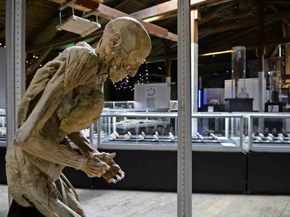 Bielefeld, Ausstellung Echte Körper, von den Toten lernen, 15. bis 18. September 2022