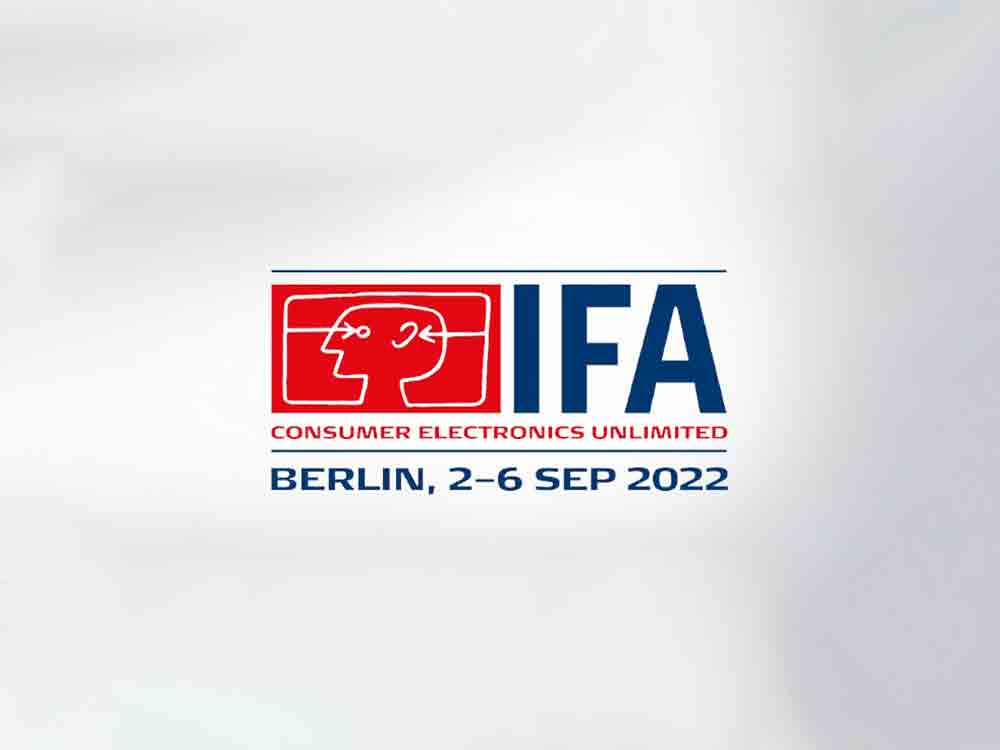 IFA 2022, zukunftsweisende Produkte für ein besseres Morgen
