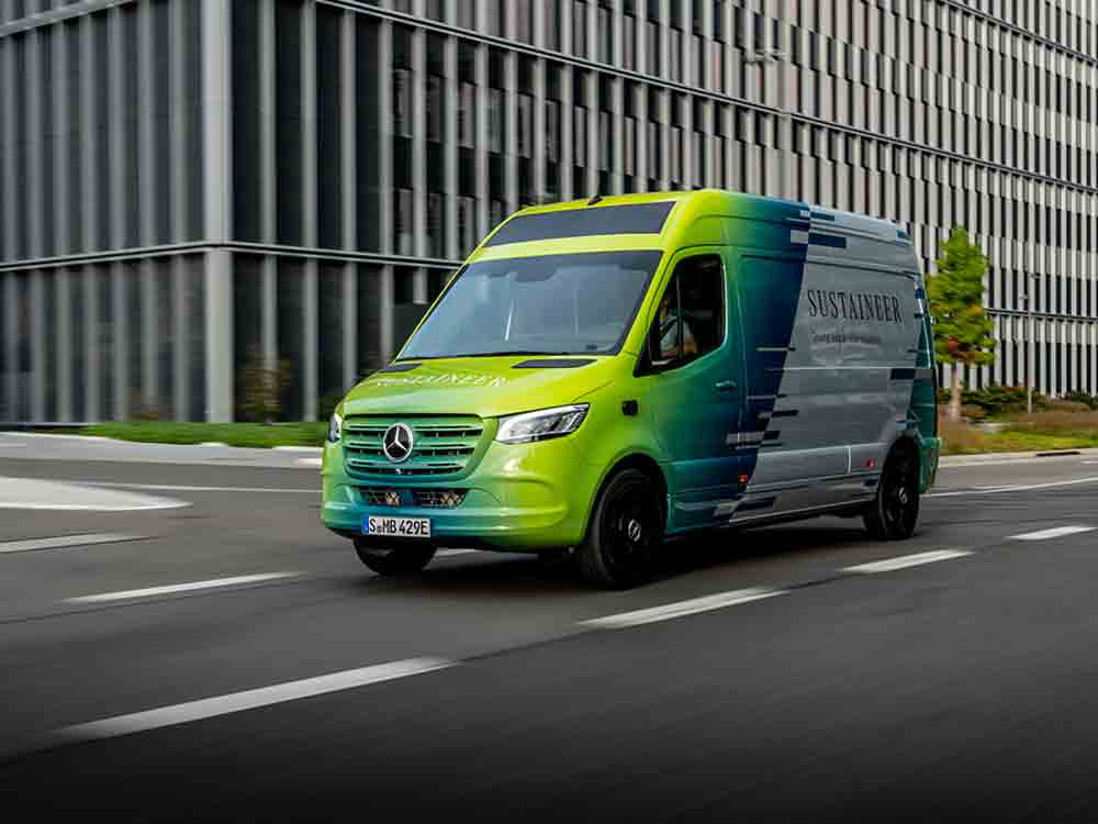 Der weiterentwickelte Mercedes Benz Sustaineer, neue Innovationen für mehr Lebensqualität und Fahrsicherheit in Städten