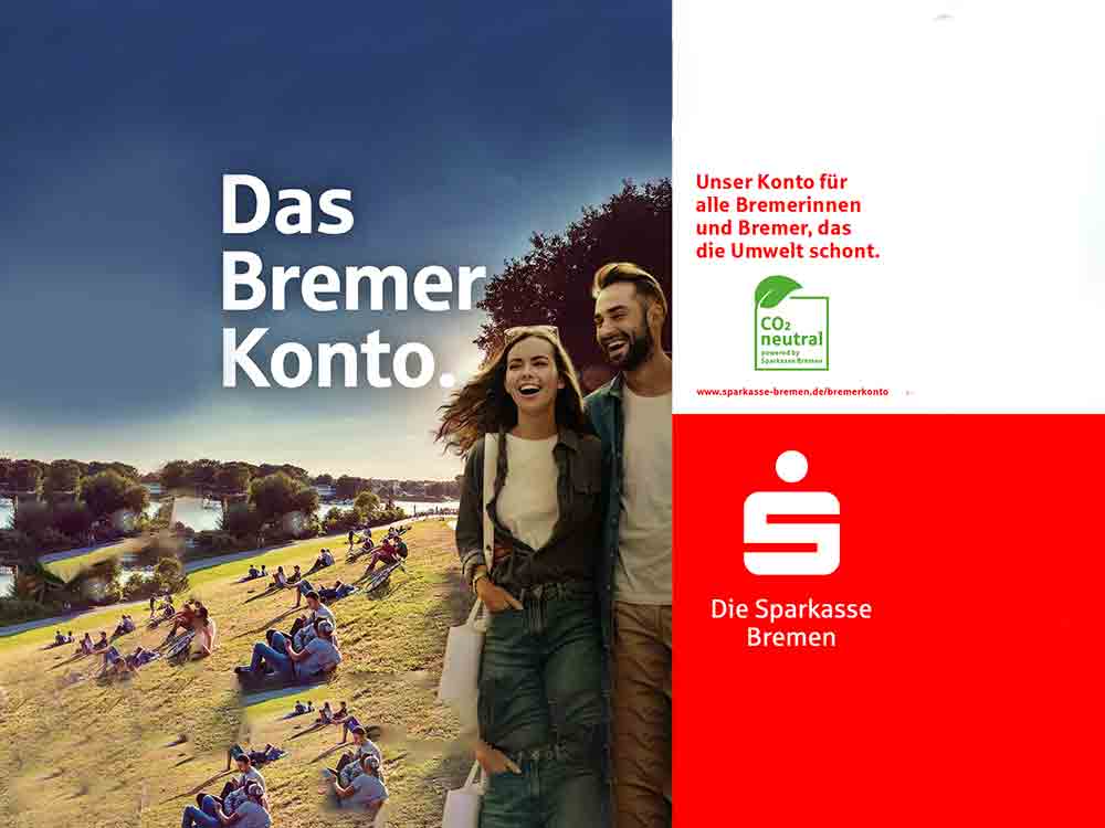 Girokonten der Sparkasse Bremen, alle »Bremer Konten« sind jetzt klimaneutral