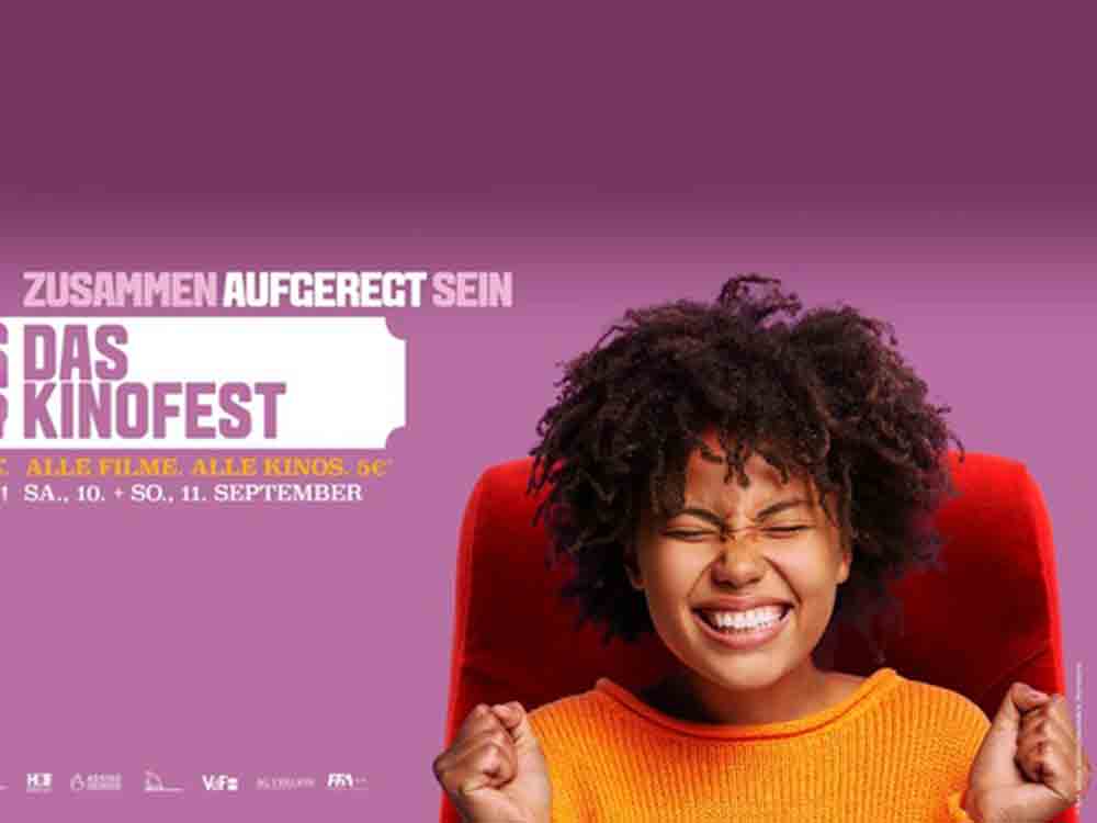 Gütersloh, Kino, noch 3 mal schlafen, dann startet Deutschlands erstes Kinofest, 10. und 11. September 2022