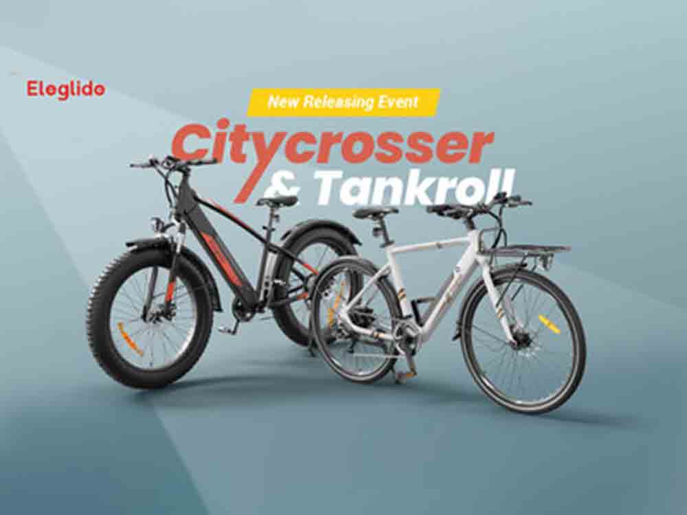 Eleglide stellt 2 neue E Bikes vor, Citycrosser und Tankroll