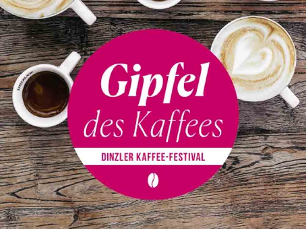 Dinzler Kaffee Festival 2022, Kaffee mit allen Sinnen erleben