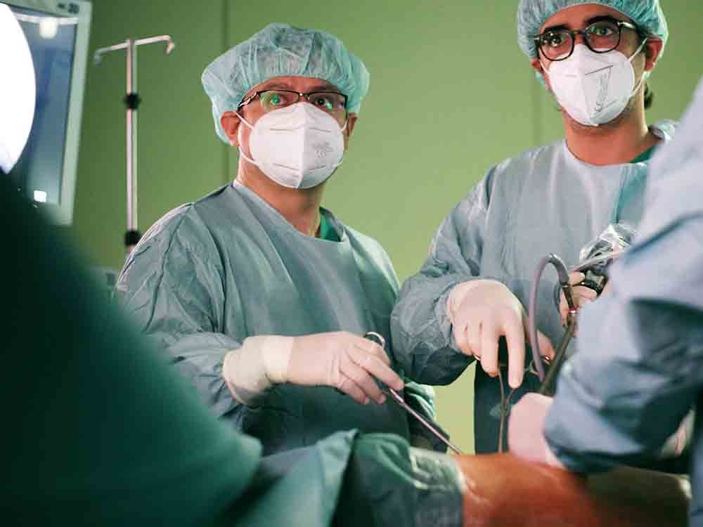 Minimalinvasive Lungenkrebs Operationen in der Thoraxchirurgie des Klinikums Bielefeld