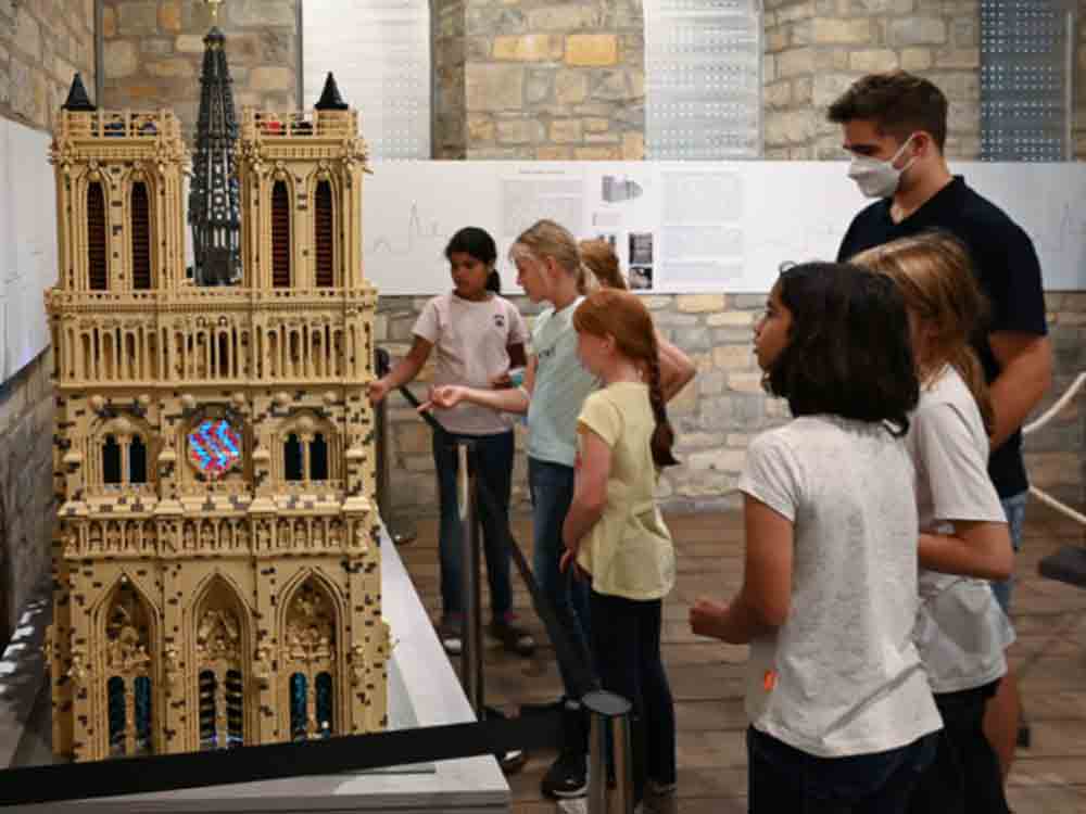 LWL Museum in Paderborn verlängert Legoausstellung Stein auf Stein bis zum 1. November 2022