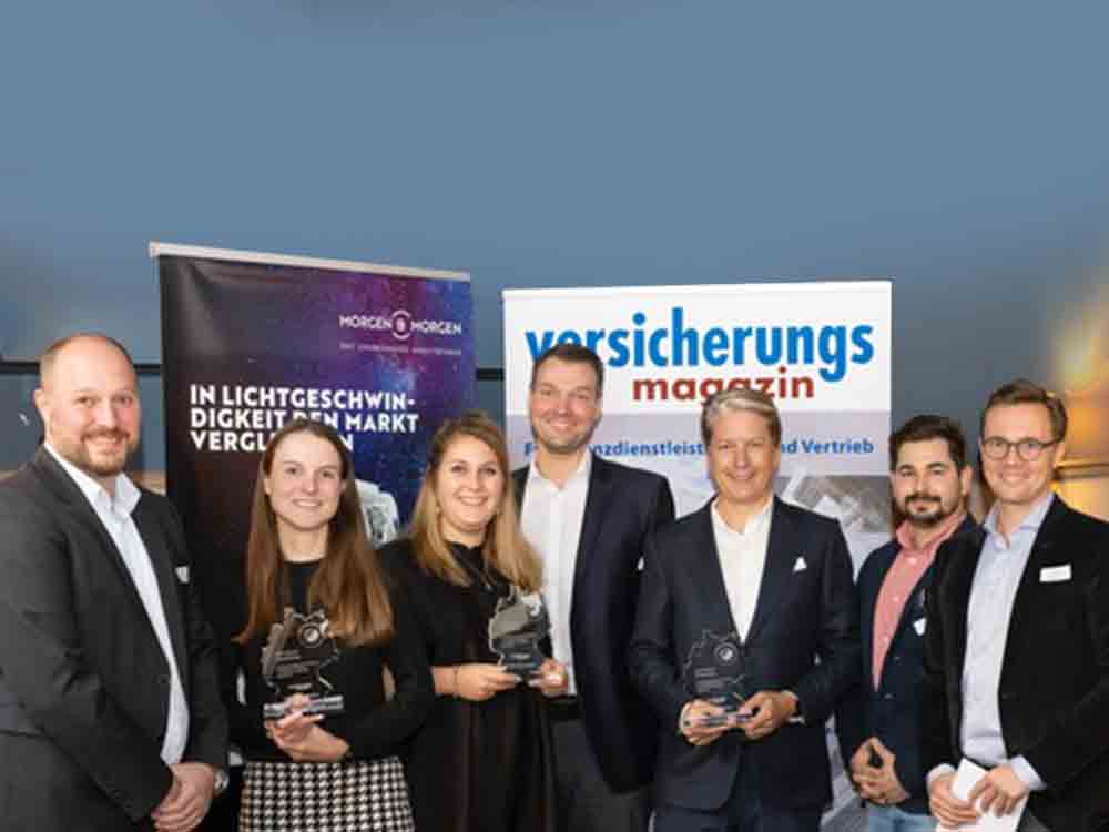 Die Bayerische gewinnt mit dem Wassersicherheitssystem Grohe Sense Innovationspreis der Assekuranz