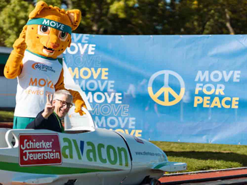 Großes Move For Peace Festival zur sportlichen Begegnung mit ukrainischen Kindern und Jugendlichen