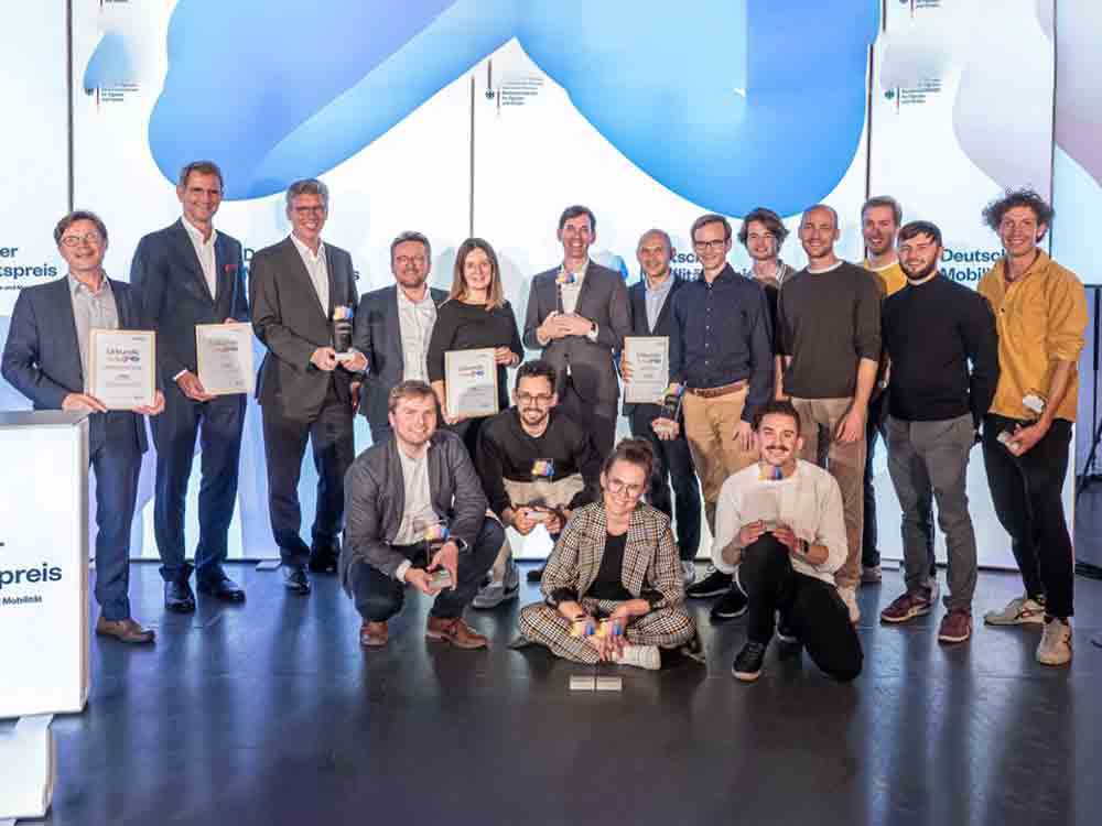 Kreative Lösungen für die Zukunft der Mobilität, Deutscher Mobilitätspreis in Berlin verliehen
